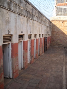 Isolation cells at Old Fort