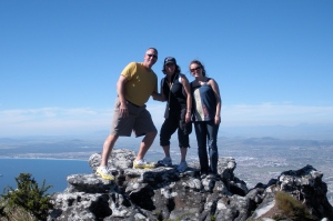 on top of table mountain